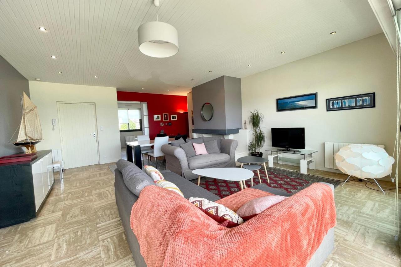 Luxury T3 Standing 2 - Vue Mer Exceptionnelle 180 Larmor-Plage Buitenkant foto