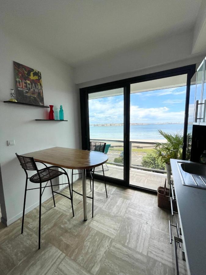 Luxury T3 Standing 2 - Vue Mer Exceptionnelle 180 Larmor-Plage Buitenkant foto