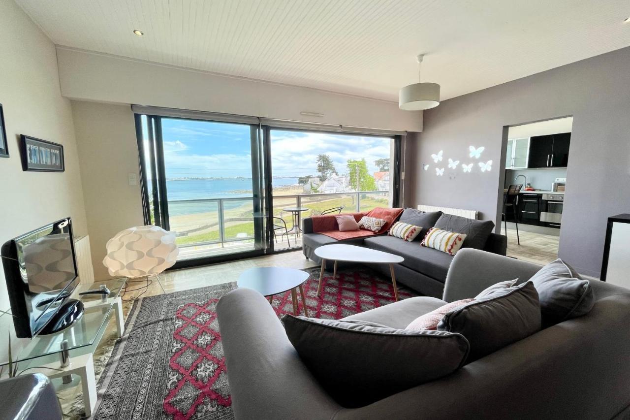 Luxury T3 Standing 2 - Vue Mer Exceptionnelle 180 Larmor-Plage Buitenkant foto